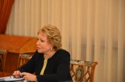 Председатель МПА СНГ, Председатель Совета Федерации Федерального Собрания Российской Федерации Валентина Матвиенко