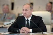 Председатель СКБ ОДКБ в 2014г, Президент России В.Путин
(фото пресс-службы Президента России)