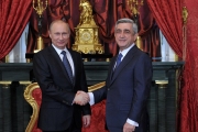 В.Путин и Президент Армении С.Саргсян
(фото пресс-службы Президента России)